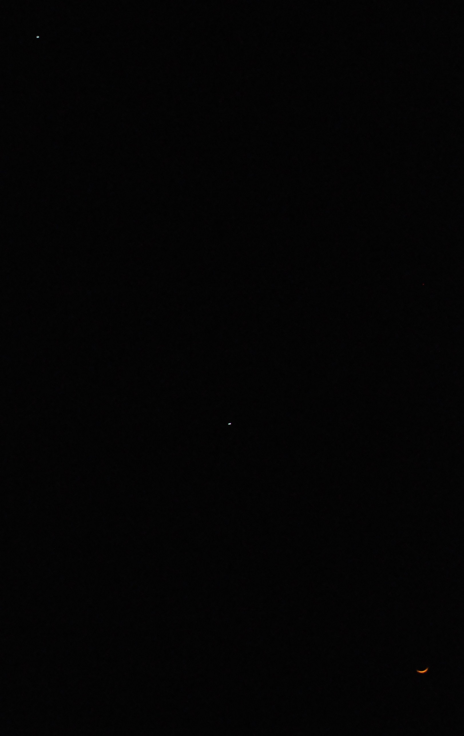 Luna, Venere e Giove - 24 febbraio 2012